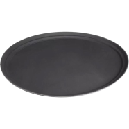 IHW Tray Fiber Non-Slip Black 11.0 Inch Round image