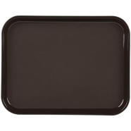 IHW 1418CTUSA Tray Fiber Non-Slip Brown (18x14) image