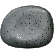 IHW Ceramic Dessert Plate Black 1 Pcs image