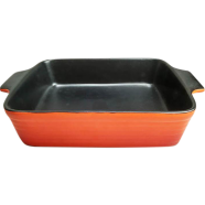 IHW Ceramic Square Dish Black Coated image