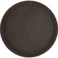 IHW Tray Fiber Non-Slip Brown 25.0 Inch Round image