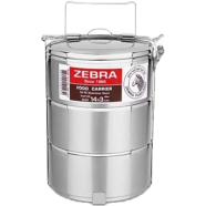IHW Zebra Food Carrier Stainless Steel Lunch Box 14 x 3 cm image