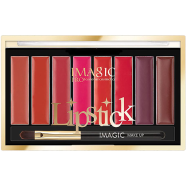 IMAGIC Matte Lipstick Mousse Waterproof Long Lasting Liptint Palette 8 Colors image