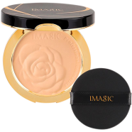 IMAGIC Oil Control Makeup Powder Moisturizing Brightening Press Powder Nature Light Waterproof Lasting Setting Loose Powder-#1384-WHEAT image