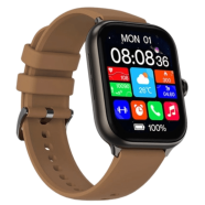 Imiki ST1 Calling AMOLED Smart Watch - Brown image
