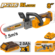 INGCO CGSLI20851 Cordless Chain Saw image