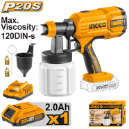 INGCO CSGLI20042 Cordless Spray Gun image