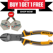 INGCO Compound Action Combination Pliers (Buy One Get Two Key Ring FREE) image