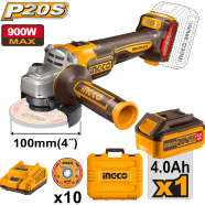 INGCO Cordless BL Angle Grinder image
