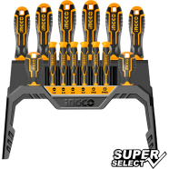 INGCO HKSD1428 Screwdriver And Precision Screwdriver Set 14 Pcs image