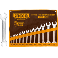 INGCO HKSPA2142 Double Open End Spanner Set 12 Pcs icon