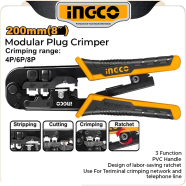 INGCO HMPCN2468R Modular Plug Crimper image
