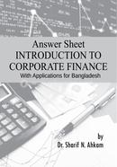 INTRODUCTION TO CORPORATE FINANCE ANSWER SHEET image
