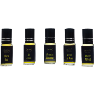 Ibadat Paradise Attar – Arabian Fragrance 3.5 ml - 5 Pcs image
