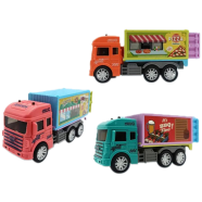 Ice Cream, BBQ, Burger Food Car Inertial Fun Selling Car Toys For Kids Gift (spring_car_jw567_m3) icon