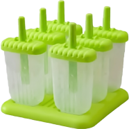 Ice Cream Mold 6Pcs - Green image