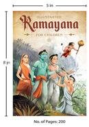 Illustrated Ramayana For Children (Black and White) image