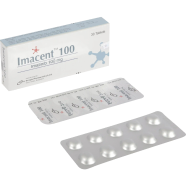 Imacent 100 mg Tablet 10's Strip image