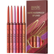 Imagic Matte Waterproof Lip Liner - 6 pcs image