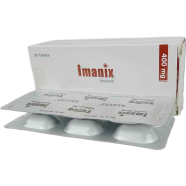 Imanix 400 mg Tablet 6's strip image