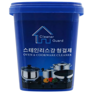Over And Cookware Cleaner Stainless Steel Cleaning Powder Paste Remove Stains Polish image