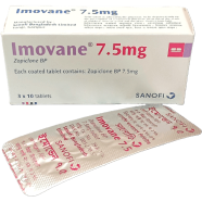 Imovane 7.5 mg Tablet 10's Strip image