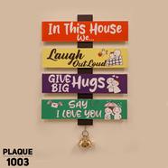 In This House Wall Plaque Home Decoration Wall Canvas Poster For Wall Decoration Wall Canvas Print Canvas Painting For Wall - PLAQUE1003