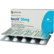 Incrit 50 mg Tablet 10's Strip image