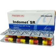Indomet Sr 75 mg Capsule 10's Strip image