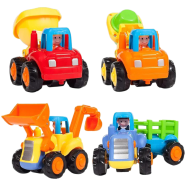 Inertia engineering vehicle 4 ASST. Construction Dump Truck Vehicle Set -304652865