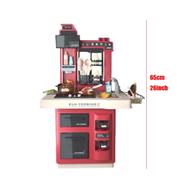 Infant Shining Kids Kitchen Toys 35pcs Pretend Play Simulation Kitchen Children's Cooking Toys image