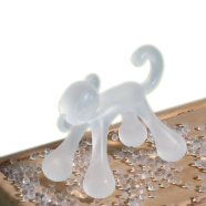 Infant Teether Monkey Bite Food Grade Silicone - 1 Pcs image