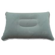 Inflatable Soft Head Travelling And Camping Pillow ,Easy to Use, Portable Comfort And Ultimate Style And Elegant Design (pillow3_1pc_ash) Grey - 1Pcs image