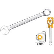 Ingco Combination Spanner 6mm image