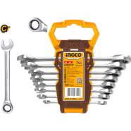 Ingco Flex Ratchet Combination Spanner Set 8Pcs image