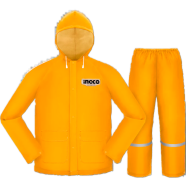 Ingco Heavy Duty Rain Coat Suit And Pants Set PVC Waterproof Reflective Strip - HRCTSKT031 icon
