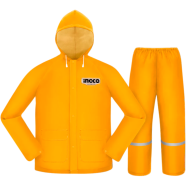 Ingco Heavy Duty Rain Coat Suit And Pants Set PVC Waterproof Reflective Strip - HRCTSKT031 icon