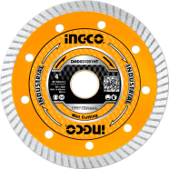 Ingco Industrial Ultrathin Diamond Disc Wet Cutting 4 Inch For Ceramic Tile Marble Brick image