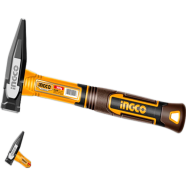 Ingco Machinist Hammer With Drop Forged Type Head And Fiberglass Handle 300gm image