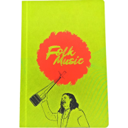 Inkraft Folk Music Lemon Notebook image