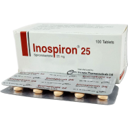 Inospiron 25 mg Tablet 10's strip image