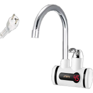 Instant Electric Digital Hot Water Tap for wall mount image
