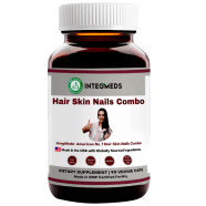 Integmeds Hair Skin Nails Combo - 90 Veg Capsule image