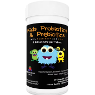 Intelligent Labs 6 Billion CFU Kids Children's Probiotics with Prebiotics 60 Chewable Tablets -365925793 image