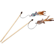 Interactive Cat Toy with Feather image