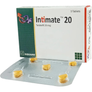 Intimate 20 mg Tablet 10's Strip image
