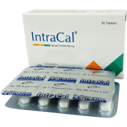 IntraCal 400mg Tablet 10's Strip image