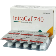 IntraCal 740 mg Tablet 10'S Strip image