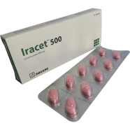 Iracet 500 mg Tablet 10's Strip image
