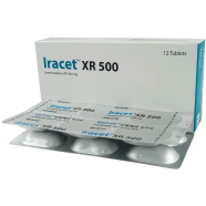 Iracet XR 500mg Tablet 6's Strip image